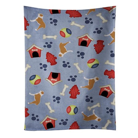 CAROLINES TREASURES Central Asian Shepherd Dog Dog House Collection Kitchen Towel BB3928KTWL